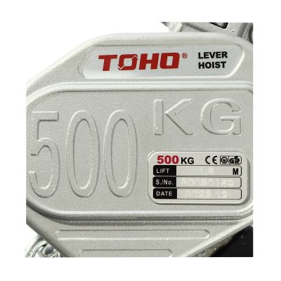 รอกโยกเสื้ออลูมิเนียม TOHO 0.5 ตัน รุ่น HSH-5-MINI