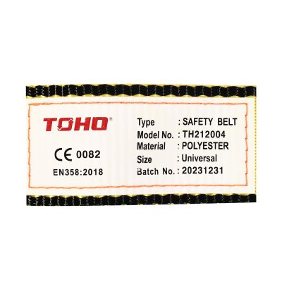 เข็มขัดนิรภัยครึ่งตัว TOHO รุ่น TH212004