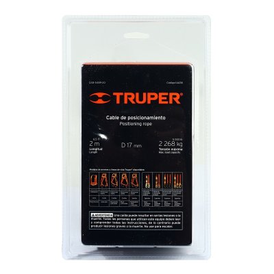 เชือกนิรภัยสีขาว ยาว 6.5 ฟุต TRUPER รุ่น 14436