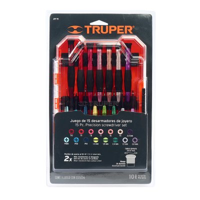 ไขควงงานละเอียด ดอกไขควง TRUPER 15 หัว รุ่น 14205