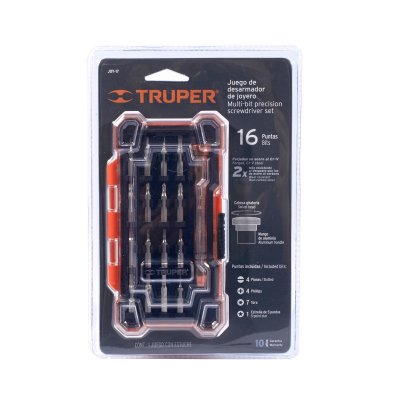 ไขควงงานละเอียด ดอกไขควง TRUPER 17 หัว รุ่น 14159