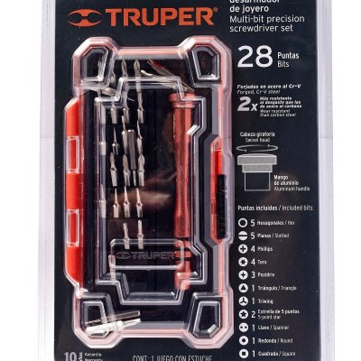 ไขควงงานละเอียด ดอกไขควง TRUPER 28 หัว รุ่น 14160