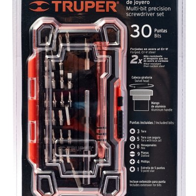ไขควงงานละเอียด ดอกไขควง TRUPER 30 หัว รุ่น 14162