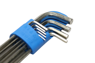 กุญแจหัวหกเหลี่ยมตัวแอล (นิ้ว)