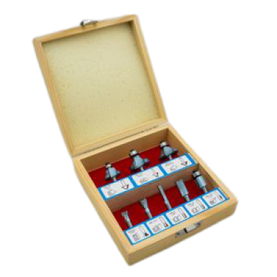 ชุดดอกเร้าเตอร์ 8 ชิ้น ก้าน 14 นิ้ว