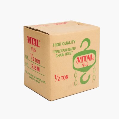 รอกโซ่มือสาว พิกัด 1/2 ตัน VITAL รุ่น VL5-05