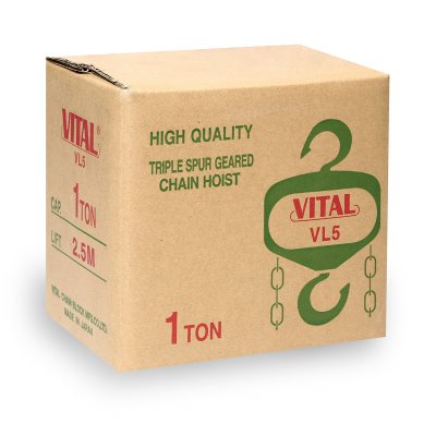 รอกโซ่มือสาว พิกัด 1 ตัน VITAL รุ่น VL5-10