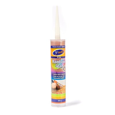 อะคริลิคยาแนวยืดหยุ่นสูง สีน้ำตาล/ดำ/เทา V TECH รุ่น VT-224BR