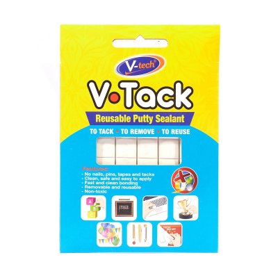 กาวดินน้ำมันอเนกประสงค์ แบบใช้ซ้ำได้ V TECH รุ่น V-TACK VT-921 ขนาด 50 กรัม
