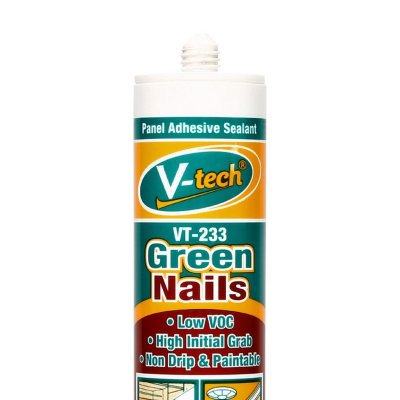 กาวตะปูแบบทาสีทับได้ สีขาว V TECH รุ่น VT-233W