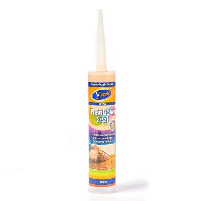 อะคริลิคยาแนวยืดหยุ่นสูง สีไม้สัก V TECH รุ่น VT-224TE