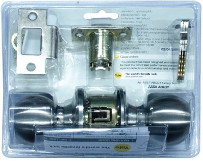 ลูกบิดประตู สแตนเลส Yale