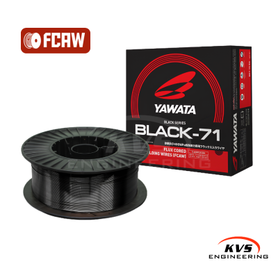ลวดเชื่อมฟลักซ์คอร์ YAWATA BLACK 71 (E71T-1-C1)