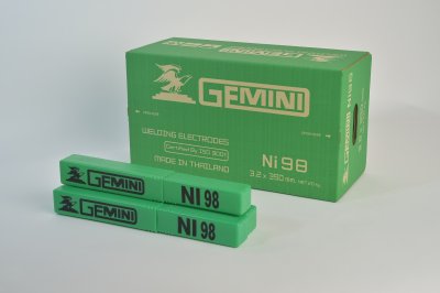 ลวดเชื่อมเหล็กหล่อ  Gemini Ni 98