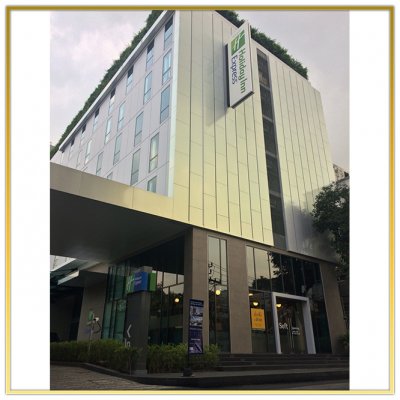ระบบดิจิตอลทีวี "Holiday Inn Express Bangkok Soi Soonvijai" ติดตั้งโดย HSTN