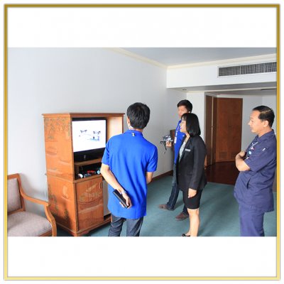 Digital TV System  "The Royal River Hotel" by HSTN