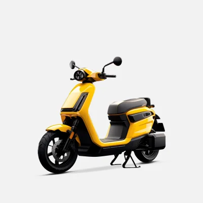 EV Bike Yellow