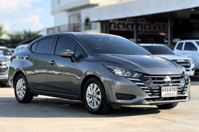 Nissan Almera Turbo 1.0 EL ปี 2023 สีเทา รถเก๋งซีดาน 4 ประตู มือสองฉะเชิงเทรา