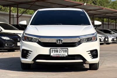 Honda City Turbo 1.0 SV ปี 2022 สีขาว รถมือเดียว ราคา 449000 บาท กิตติกู๊ดคาร์