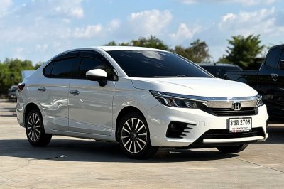 Honda City Turbo 1.0 SV ปี 2022 สีขาว รถมือเดียว ราคา 449000 บาท กิตติกู๊ดคาร์