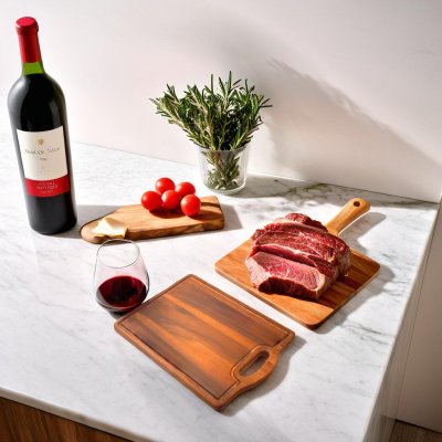 LUGGAGE-SHAPED SERVING BOARD