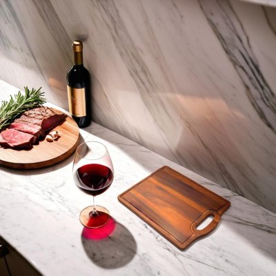 LUGGAGE-SHAPED SERVING BOARD