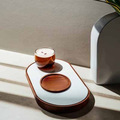 SET OF 4 ROUND COASTERS