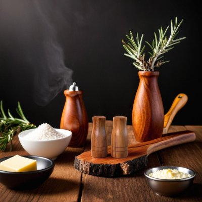 BOTTLE-SHAPED SALT & PEPPER SHAKER