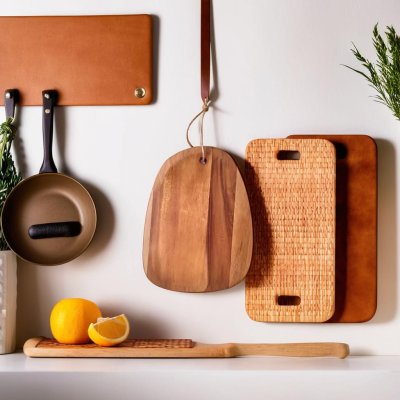 STONE-SHAPED SERVING BOARD