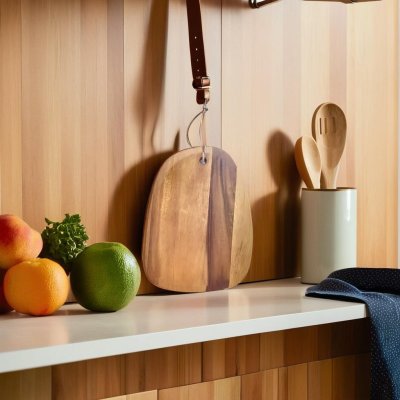 STONE-SHAPED SERVING BOARD