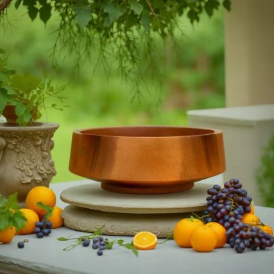 ARTISANAL FRUIT FOOTED BOWL