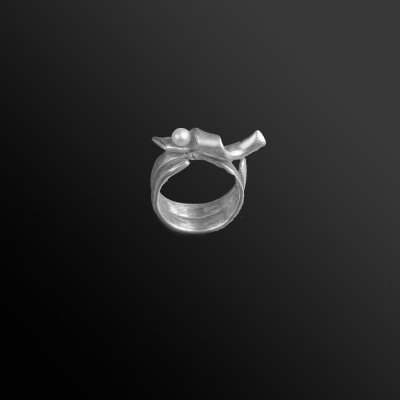 Amphitrite Collection Chonlateekul 2 Ring Silver 99.9