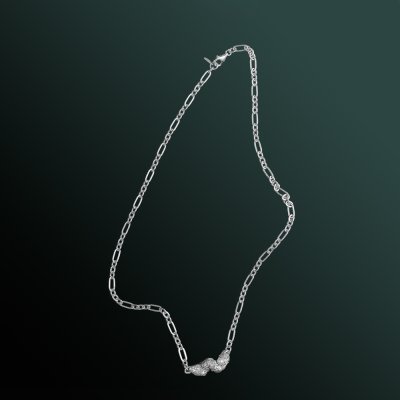 Amphitrite Collection Chalali 2 Necklace Silver 99.9