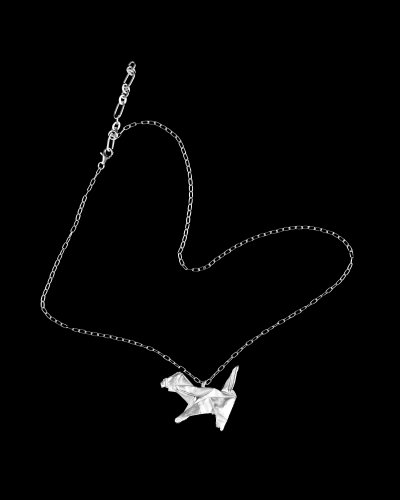 Shannta Origami Collection เครื่องประดับเงินแท้ 99.99% สัตว์มงคล Handcraft สุนัข