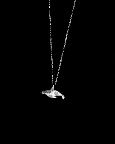 Shannta Origami Collection เครื่องประดับเงินแท้ 99.99% สัตว์มงคล Handcraft โลมา