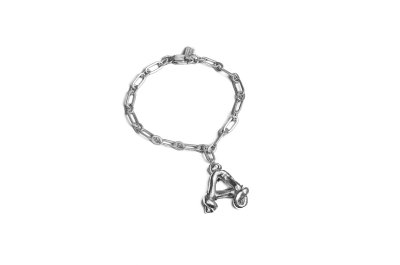 Knot Alphabet Bracelet Silver 99.99 / A /