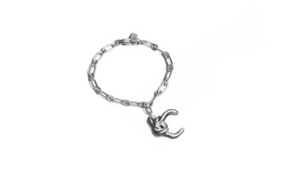 Knot Alphabet Bracelet Silver 99.99 / C /