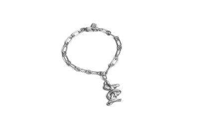 Knot Alphabet Bracelet Silver 99.99 / E /