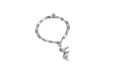 Knot Alphabet Bracelet Silver 99.99 / F /