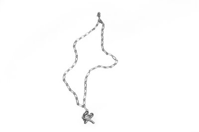 Knot Alphabet Necklace Silver 99.99 / K /