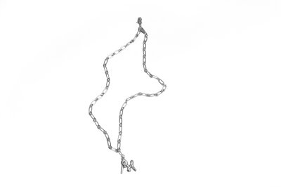 Knot Alphabet Necklace Silver 99.99 / M /