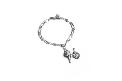 Knot Alphabet Bracelet Silver 99.99 / N /