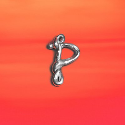 Knot Alphabet Pendant Silver 99.99 / P /