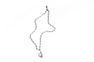 Knot Alphabet Necklace Silver 99.99 / Q /