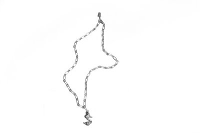 Knot Alphabet Necklace Silver 99.99 / S /