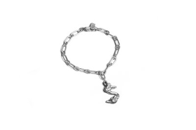 Knot Alphabet Bracelet Silver 99.99 / S /