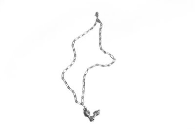 Knot Alphabet Necklace Silver 99.99 / V /