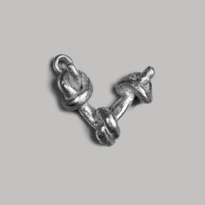 Knot Alphabet Pendant Silver 99.99 / V /