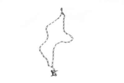 Knot Alphabet Necklace Silver 99.99 / X /