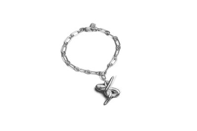 Knot Alphabet Bracelet Silver 99.99 / X /